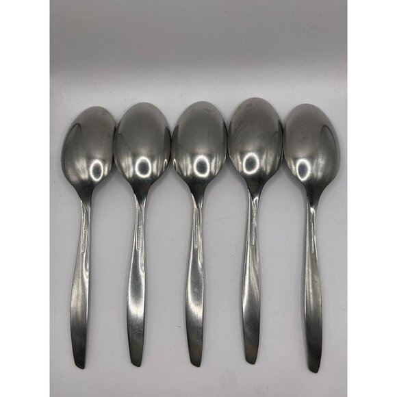 Set Of 5 Imperial Intl IMI39 Stainless Steel Glossy Tablespoons - Picture 5 of 5